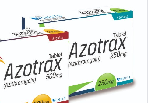 Azotrax 250mg Tablet (AZITHROMYCIN) strip pack – WIMITS Pharmaceuticals