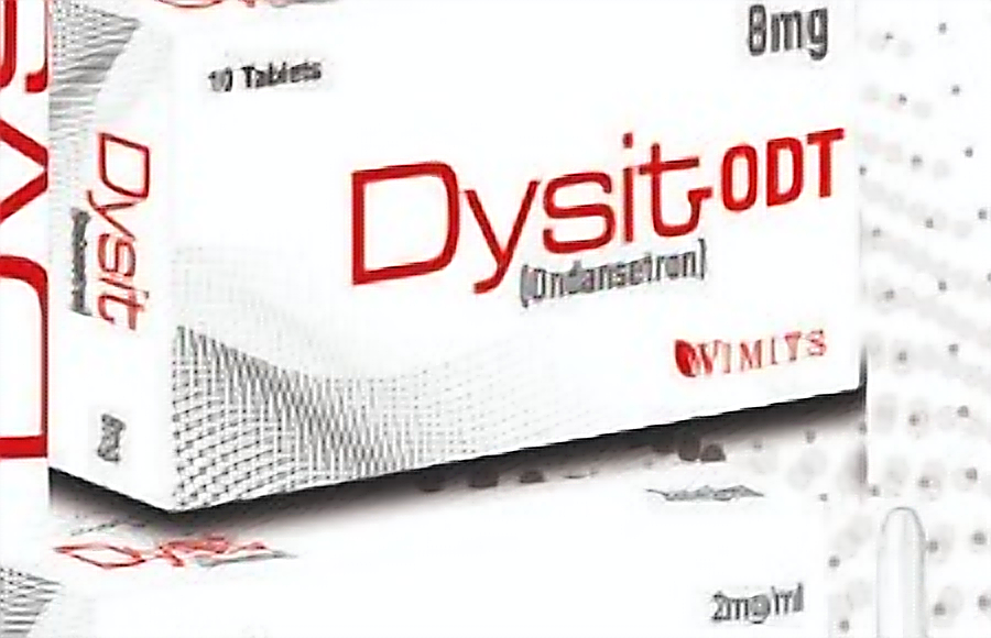 Dysit-Odt 8mg Tablet (Ondansetron Oral Dispersible) strip pack – WIMITS Pharmaceuticals