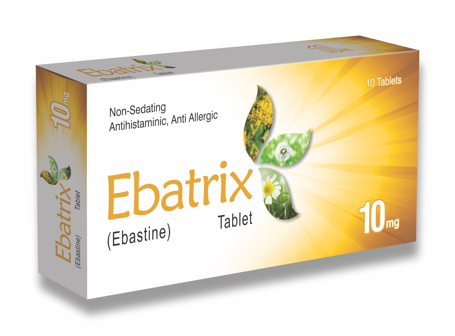 Ebatrix 10mg Tablet (Ebastine) strip pack – WIMITS Pharmaceuticals