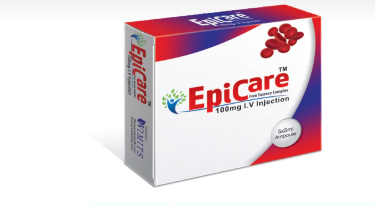 EpiCare Injection (Iron Sucrose Complex...........100 mg) – Wimits Pharmaceuticals